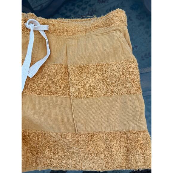 Sunday Supply Co. Womens Golden Drawstring Beach Shorts One Size - Picture 4 of 6